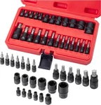 Bates- Torx And Socket Set, 25 Pcs, 1/4" 3/8" & 1/2" Drive, Star Bits.... Fixed Price $28.99.