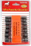 Pit Bull 14 Piece Pc Power Nut Driver Set W/ Belt TAID0480 Metric & Standard. Fixed Price $14.49.