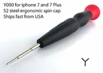 .6 Mm Tri Wing Point Screwdriver For Iphone 7, Plus, Apple Watch Silver Y000. Fixed Price $7.99.