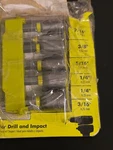Ryobi Impact Rated Magnetic Nut Driver Set (6-PIECE) 2 In. 3/16 To 7/16. Fixed Price $8.00.