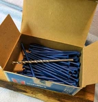 (78) 1/4" X 5" Tapcon Concrete Screws + Drill Bit Metallics #CSF70 Phillips. Fixed Price $34.90.