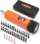 Sanliang 36PCS Torque Screwdriver Wrench Set 10-70 Inch Pounds Lbs With 2. Fixed Price $66.64.