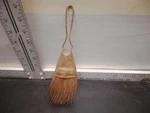 Vintage Small Brush Wire Loop Handle Metal Bound Natural Bristle Crumb Dust. Fixed Price $12.00.