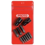 Proto J5239P 11 Piece 1/4 & 3/8 Drive Torx Bit Set Tool Roll Holders. Fixed Price $39.89.