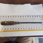 Vintage Plomb 9712 18-3/4" Flat Head Screwdriver Wooden Handle Plvmb Usa. Fixed Price $14.99.