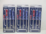 3 Packs New Kobalt 5PC Screwdriver Slotted/philips/offset. Fixed Price $16.99.