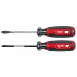 Milwaukee MT200-2 2-PIECE Cushion Grip Screwdriver Set #2 Phillips Slotted. Fixed Price $29.45.