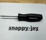 Snap-on Tools Usa New Black Soft Grip T20 Torx Screwdriver SGDTX320B. Fixed Price $31.00.