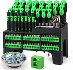 Swanlake 118PCS Magnetic Screwdrivers Set With Plastic Ranking,tools For Men (11. Fixed Price $54.99.