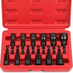 12-PIECE Magnetic Nut Driver Set Premium Impact Power Hex Drill Bit. Fixed Price $18.57.
