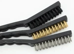 Case Of 24 Tool Essentials 3PC 9" Wire Brush Set, Plastic Handles. Fixed Price $74.95.