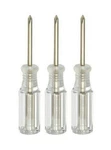 Craftsman Screwdriver Set #0 Phillips 3-PACK 1/2 Inch (unlabeled) Unk 41542. Fixed Price $12.98.