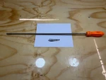 Snap-on Tools Usa Nos Rare Orange 24" Hard Grip Ratcheting Screwdriver SSDMR24O. Fixed Price $1299.95.