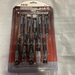 Teq Correct - 10 Pc Precision Screwdriver Set TQ416. Fixed Price $20.00.