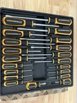 New - Gearwrench 20 Piece Phillips/slotted/torx/dual Material Screwdriver Set. Fixed Price $69.95.
