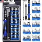 Unamela Electronics Precision Screwdriver Set: 61 In Small, Blue. Fixed Price $15.66.