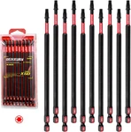 Geinxurn 10PIECES 6 In. T20 Impact Tough Magnetic Screwdriver Bit Set, #20 Torx. Fixed Price $23.60.