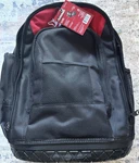 Husky 16 In Tool Backpack Black/red 600D 21 Pockets Waterproof Molded Base. Fixed Price $34.48.
