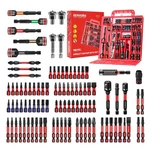 Geinxurn 98PIECES 1 /2 Impact Screwdriver Bits Set, Magnetic S2 Steel (phillips. Fixed Price $61.61.