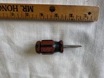 Vintage Stanley 60-012 Usa Stubby Flathead Screwdriver Made. Fixed Price $12.16.