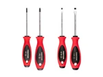 Tekton DWZ90002 4 Pc Inch Phillips & Slotted Screwdriver Set, Made Germany. Fixed Price $32.81.