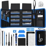 Strebito Electronics Precision Screwdriver Sets 142-PIECE With 120 Bits Magnetic. Fixed Price $28.99.