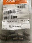 (10EA) Apex HTS-1 #1 Hi-torque Insert Bit , 1/4'' Square Drive Free Shipping!!. Fixed Price $149.99.