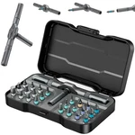 24 In 1 Magnetic Ratchet Screwdriver Set, Upgrade Diy Mul.... Fixed Price $59.39.