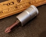 Gedore Iks 30 Pzd Screwdriver Bit Socket #2 Pozidriv Germany 1640976. Fixed Price $15.99.