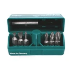 Wiha 71198 Pokitpak Slotted And Phillips Titanium Coated Insert Bits Molded. Fixed Price $13.53.