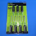 Greenlee 0253-01C 7 Piece Rust Resistant Nut Driver Set With Soft Cushioned Grip. Fixed Price $49.99.