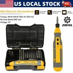 45IN1 Cordless Electric Screwdriver Rechargeable Drill Power Tool Bit Set. Fixed Price $30.98.