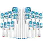 16 Dual Replacement Electric Brush Head Refills For Pro & Select Power Models. Fixed Price $36.70.