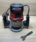 Craftsman 315.175040 1.5HP Corded Router 1/4 Collet Usa Table Mount. Fixed Price $34.99.