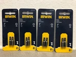 Irwin Torx T25 1 In. Insert Bit, S2 Tool Steel, Lot Of 4 Two Packs (8 Bits). Fixed Price $11.79.