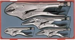 Teng Tools 'power Grip' Pliers Set Combination + Long Nose 5PC - TTTVG05. Fixed Price $111.44.