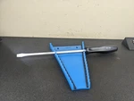 #BN291 Williams SDS-33 12" Flat Tip Black Hard Handle Screwdriver 18" Oal New. Fixed Price $27.95.