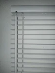 Champion Mini Blinds 1" Cordless Light Filtering Vinyl 35X72" White 484992. Fixed Price $23.99.