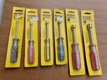 Vintage Stanley Nos 1986 ( Lot Of ) Nut Driver Set U.s.a.. Fixed Price $72.00.