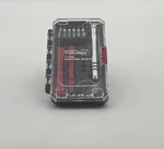 Hyper Tough 17 Piece Smartphone Repair Kit Red With Case TS85138A. Fixed Price $5.99.