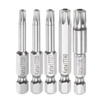 Harfington TT20-TT45 Magnetic Security Star 7 Point Screwdriver Bit One Size. Fixed Price $21.04.