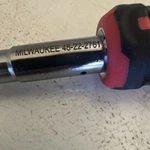 Milwaukee Multi-bit Driver Set Combination Steel/plastic 8PC 48-22-2761. Fixed Price $15.99.