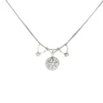 Diamond Cluster Pendant Necklace One-of-a-kind Curated Piece. Fixed Price $650.00.
