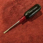 Craftsman Usa 3/16" Slotted Cushion Grip Cabinet Screwdriver 47113 Pr. Fixed Price $19.99.