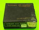 Lyman All American .30 M1 Carbine 3-DIE Set-w/wrench-in Box. Fixed Price $39.99.