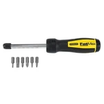 Stanley 69-189 Fatmax Multi-bit Ratcheting Screwdriver, Includes (6) Bits. Fixed Price $25.02.