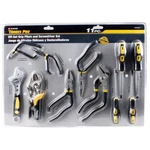 Trades Pro #836607 Off-set Grip Pliers And Screwdriver Set, 11-PIECE. Fixed Price $32.00.