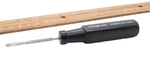 Snap-on SSDE42B 1-3/4" X 1/8" Electrician Hard Black Handle Flat Screwdriver Us. Fixed Price $17.99.