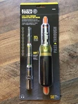 New Klein Tools 32809MAG 9-IN-1 Pass Through Sae Magnetic Multi-nut Driver. Fixed Price $32.00.