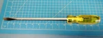 Blackhawk 3/8" X 10" Flat Tip Screwdriver In Yellow Usa 5120-00-293-3309. Fixed Price $14.99.